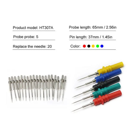 Set Sondas Aguja HANTEK HT307 para Osciloscopio Portátil - Testeo/Diagnóstico Automotriz (Acupuntura)