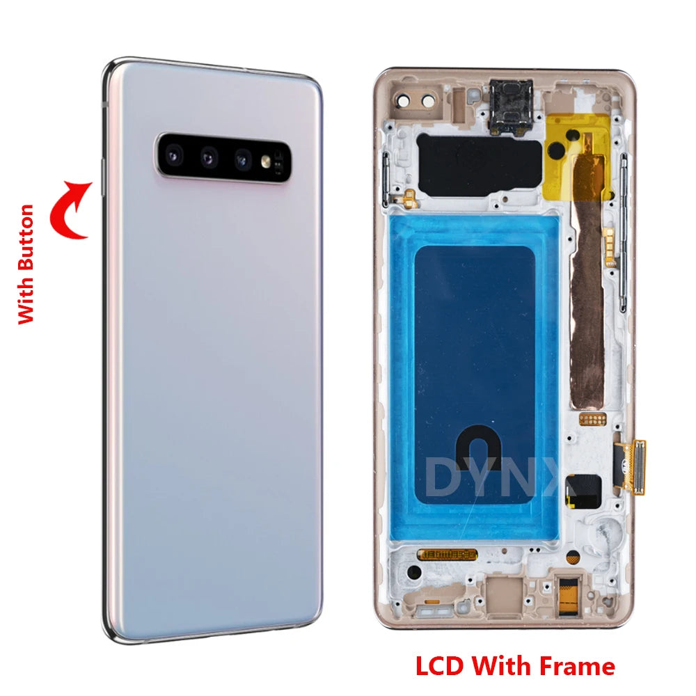 Pantalla S10plus 100% probada para Samsung S10 Plus, pantalla LCD S10 + para G975 Sm-g975f/ds G975u G975w