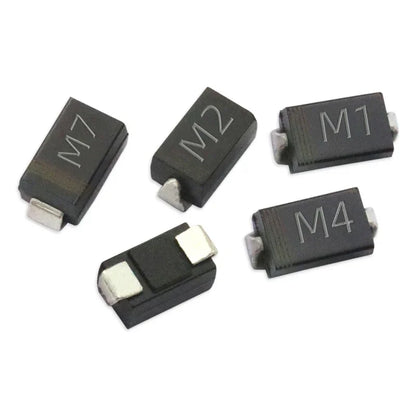 Kit Surtido Diodos SMD Rectificadores (M1, M4, M7) y Schottky - 100 Piezas