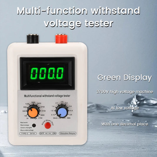 Tester Transistor Multifunción (Tipo-C 5V/1A) - Pantalla LCD, Medidor Diodo, Triodo, Capacitor, Resistencia (MOSFET/NPN/PNP/TRIAC)