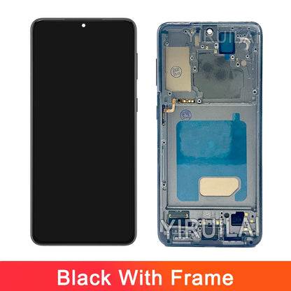 Pantalla de visualización S21 probada para Samsung Galaxy S21 5G SM-G991B SM-G991B/DS pantalla LCD montaje de pantalla táctil reemplazo del digitalizador