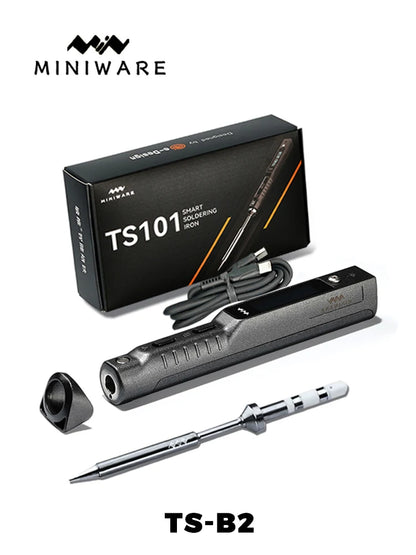 Original TS101 Soldering Iron Electric 65W LCD Temperature Adjustable Programming New TS100 Soldering Iron Upgrade
