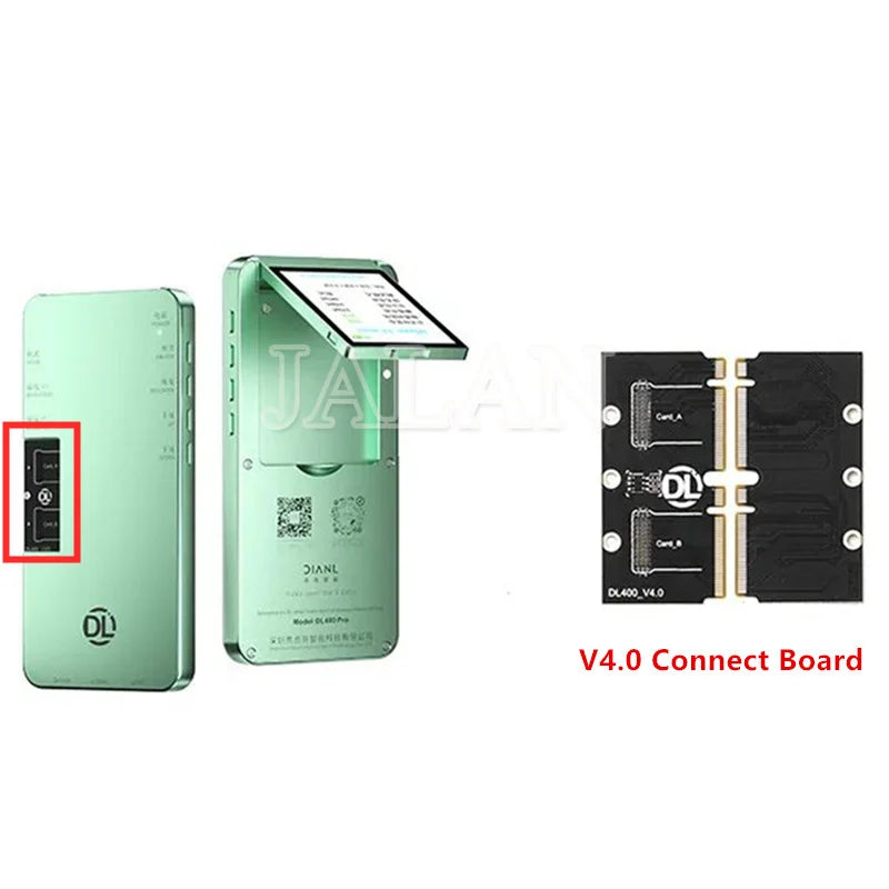 DL400 Pro Tester Reparación Pantalla LCD y Expansión IC 32GB para iPhone X a 15 Pro Max / iPad Mini 4/5
