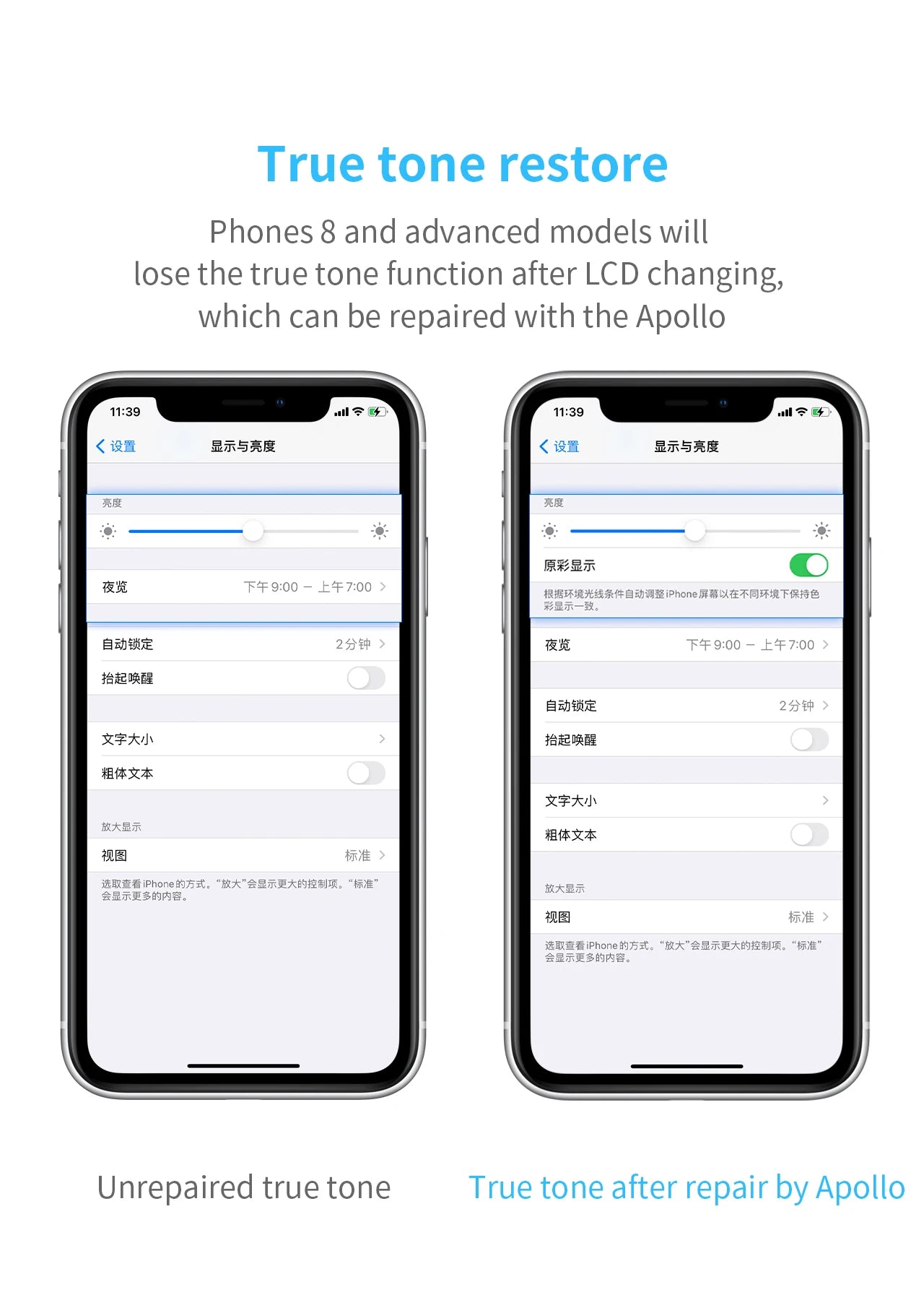 Qianli Apollo interstellar One For iPhone Fixed Photosensitive Original Color Data Line Detection Battery Code Read And Write
