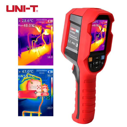 Termógrafo Infrarrojo UNI-T UTi260B / UTi260A HD (256x192) - Cámara Térmica Portátil Scanner IR (Batería Incluida)