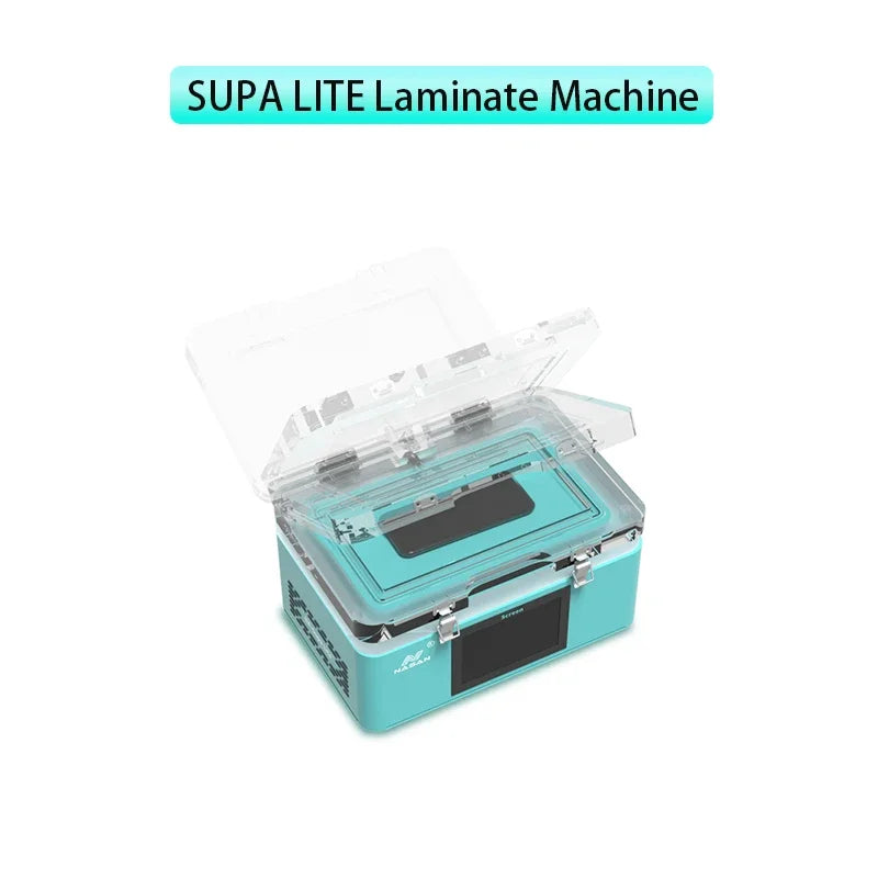 Máquina Laminadora Vacío Nasan NA-SUPA Lite + Removedor Burbujas NA-B2 + Separador NA-SP23 Ultra para Pantalla LCD Plana/Curva Reparación