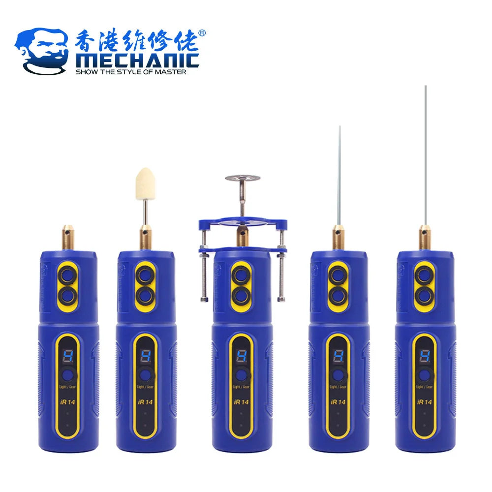 Herramienta Eléctrica Removedora Pegamento OCA Mechanic (IR14/IR13/IR10 PRO) con Lámpara Polvo Verde y Pantalla LED