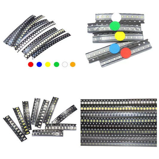0603 0805 1206 3528 2835 5050 5730 SMD LED Red Yellow Green White Blue Orange light emitting diode 100pcs/lot