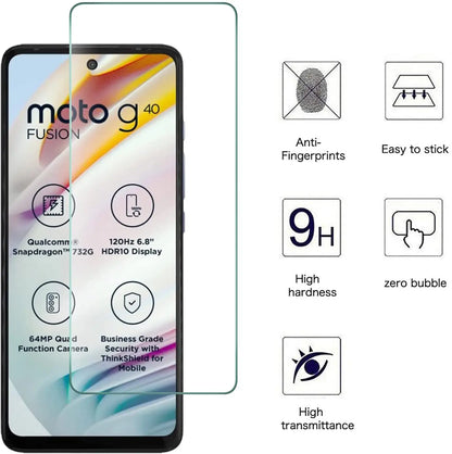Protector Pantalla Cristal Templado para Moto G84/G54 5G / G14 4G (5 Unidades)