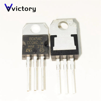 Lote 10 Pcs Transistor Darlington TO-220 (BDX53A/B/C/F NPN, BDX54A/B/C/F PNP)