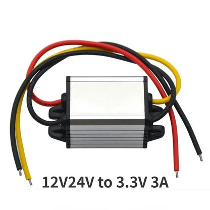 Convertidor Voltaje DC-DC Buck 12V/24V a 3.3V/3.7V/4.2V/5V/6V/7.5V/9V Step-Down (Input 8-31V) CE