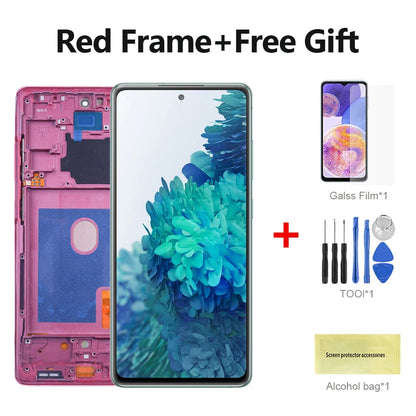 Pantalla AMOLED para Samsung Galaxy S20 FE 4G/5G pantalla LCD montaje de pantalla táctil para Samsung S20 FE G780 G781 reemplazo de pantalla