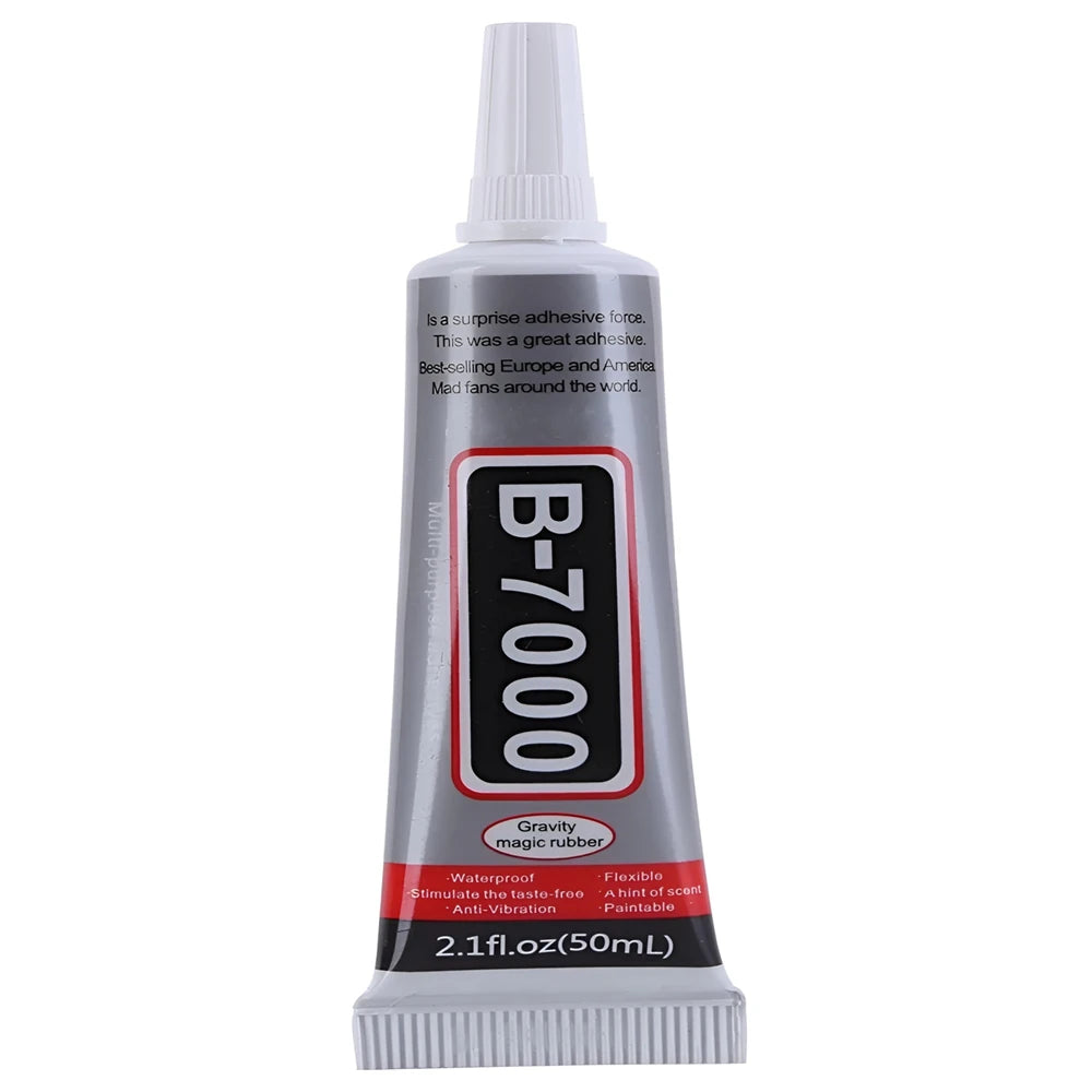 Pegamento Adhesivo T7000/B7000 (15/50/110ml) Líquido Multiuso con Punta Aplicadora Precisión para Reparación Teléfonos