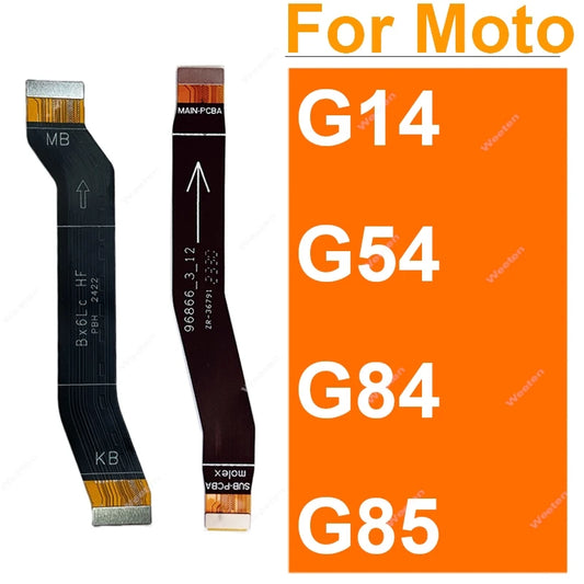 Mainboard LCD Flex Cable For Motorola MOTO G14 G54 G84 G85 XT2427-3 PAYF0010IN XT2343-1 Motherboard Flex Ribbon LCD Flex