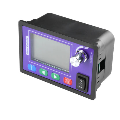 Controlador Velocidad Motor DC (10-55V 30A) PWM con Display LCD y Control Remoto Inalámbrico