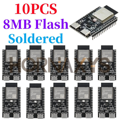 Placa Desarrollo ESP32-C6 Core (N4/N8/N16, 4/8/16MB) WiFi 6, Bluetooth, Zigbee compatible Nano Arduino