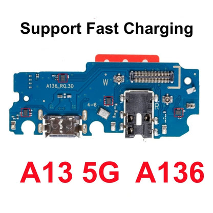 Placa Puerto Carga Rápida USB con Conector Dock y Flex para Samsung Galaxy A03/A04/A12-A14/A23/A24/A34/A52/A53/A72/A73 4G/5G
