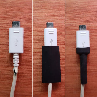 Kit Tubo Termoretráctil 2:1 Envoltura Cable Aislante Protección Conexión (127/530/580 Piezas) (Opción Pistola Aire Caliente)