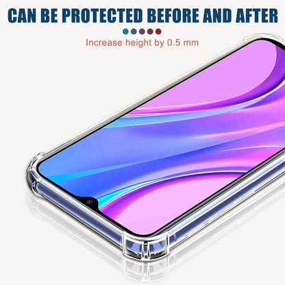 Funda Carcasa Teléfono Silicona Suave Transparente Anti-Golpes para Xiaomi Redmi 8/8A/9A/9C NFC/9AT / Note 8/8T/9 Pro Max/9T