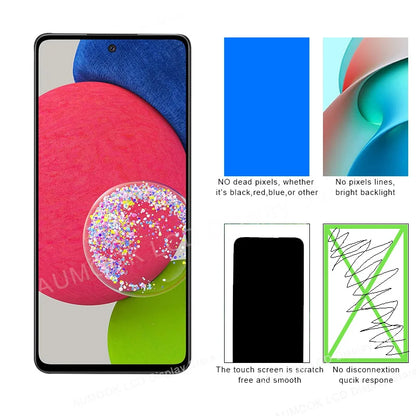Pantalla AMOLED con Digitalizador Táctil para Samsung Galaxy A52s 5G (SM-A528B / SM-A528B/DS / SM-A528N) (Ensamblaje)