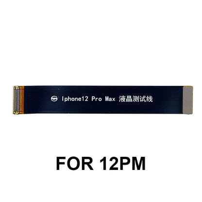 Flex Cable Extensión Tester Prueba Pantalla LCD 3D Touch para iPhone 6 a 12 Series (Plus/Pro/Max/Mini/X/XR/XS)