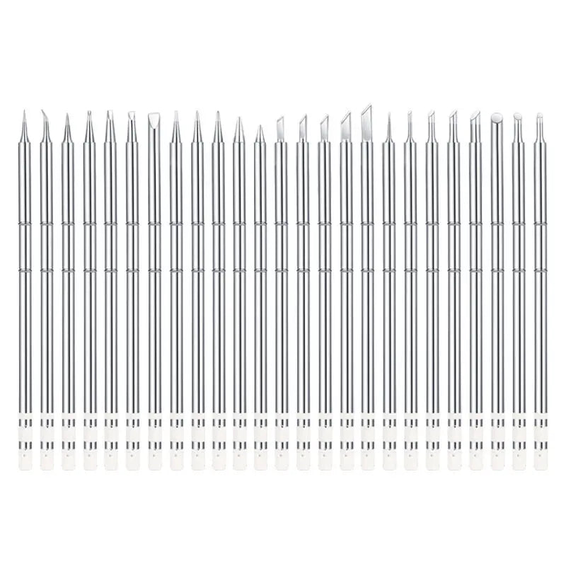 T12 Electric Copper Soldering Iron Tips T12-K B2 BC1 ILS BCF2 D16 KF For Hakko fx951 DIY Welding Head Soldering Station Kits