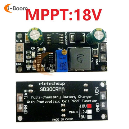 Módulo Controlador Carga Panel Solar MPPT 1A Batería Ion/Titanato Litio Regulador
