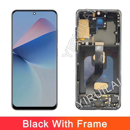 Pantalla TFT S20 Plus con marco para Samsung Galaxy S20 Plus G985F G986F pantalla LCD reemplazo de pantalla táctil Digital