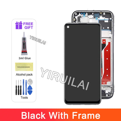 For Huawei P40 Lite JNY-LX1 LCD Display 10 Touch Screen Replacement For Nova 7i JNY-LX2, P 40 Lite Lcd Screen Nova 6 SE Display