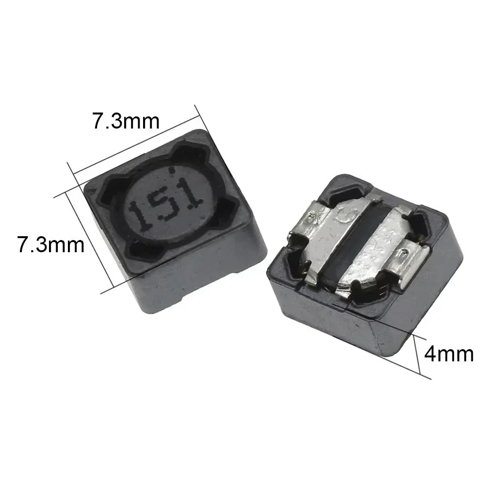 Inductor de Potencia SMD CD74R 7.7x4mm - Varios Valores (2.2uH a 470uH) - Lote 20 Piezas