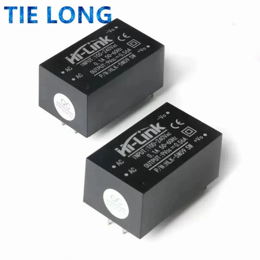 Módulo Fuente Alimentación Mini AC-DC HLK-5Mxx (220V a 3.3V/5V/9V/12V/24V) Step-Down Buck