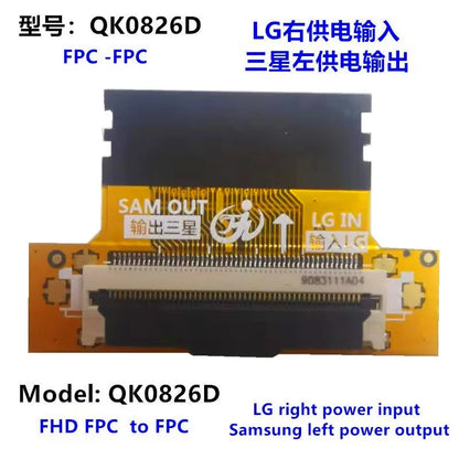 Placa Adaptadora Señal LCD LVDS 51P FHD FPC (Samsung a LG) - Conversión Interfaz Línea LCD