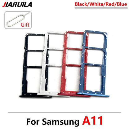 Bandeja Porta Doble Tarjeta SIM / SD (Repuesto con Pin) para Samsung Galaxy A01 Core / A02 / A11