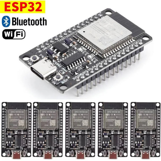 Placa Expansión Módulo Desarrollo ESP32 (ESP-WROOM-32) WiFi + Bluetooth compatible Bajo Consumo para Hogar Inteligente