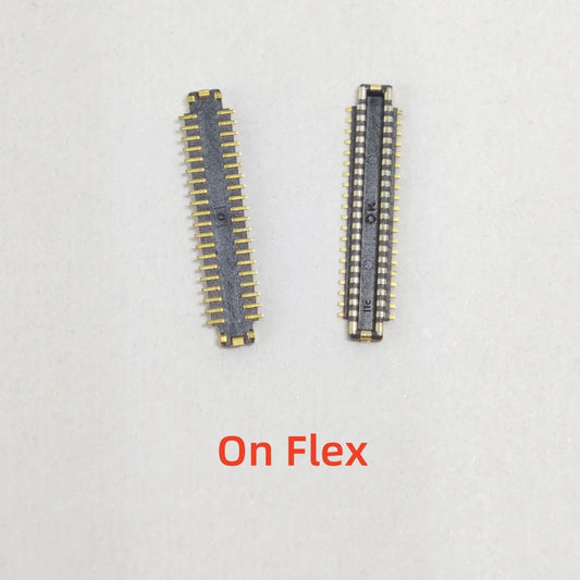 5-10pcs LCD Display Screen FPC Connector For Huawei Nova 7i/7 Pro/Mate30/Mate 30 Pro/ USB Charger Charging Contact Plug 40Pin