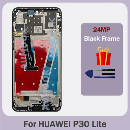 OEM LCD For HUAWEI P30 Lite Display LCD Screen Digitizer Assembly Replace For HUAWEI P30 Lite Nova 4e MAR-LX1A LX2 LX3A Screen