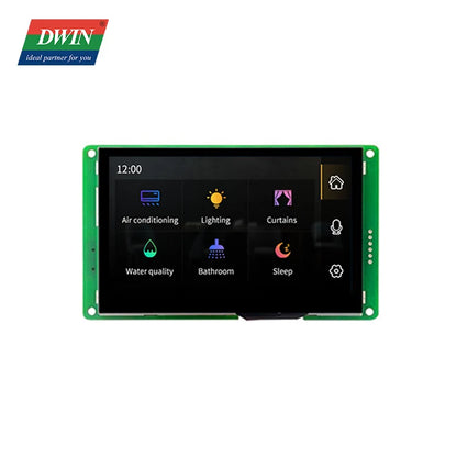 Pantalla Táctil Inteligente HMI DWIN 4.3" (480x272) TFT LCD - Bajo Costo