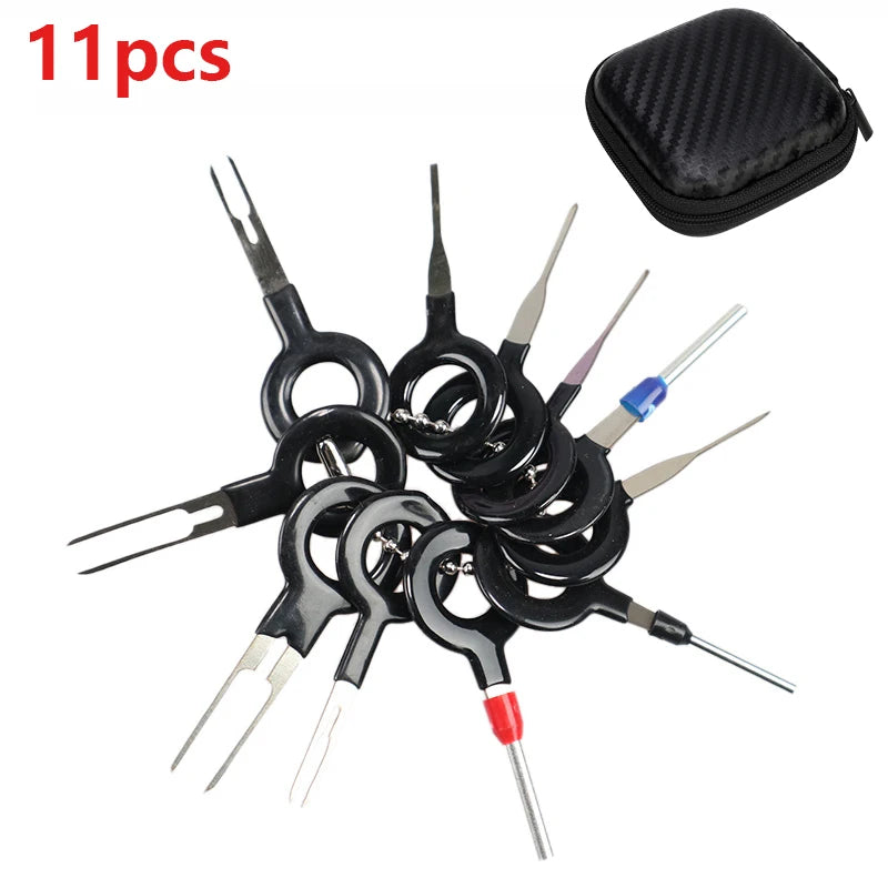 Kit Herramienta Extracción Terminales/Pines Conector Cable Auto (Reparación Automóviles)