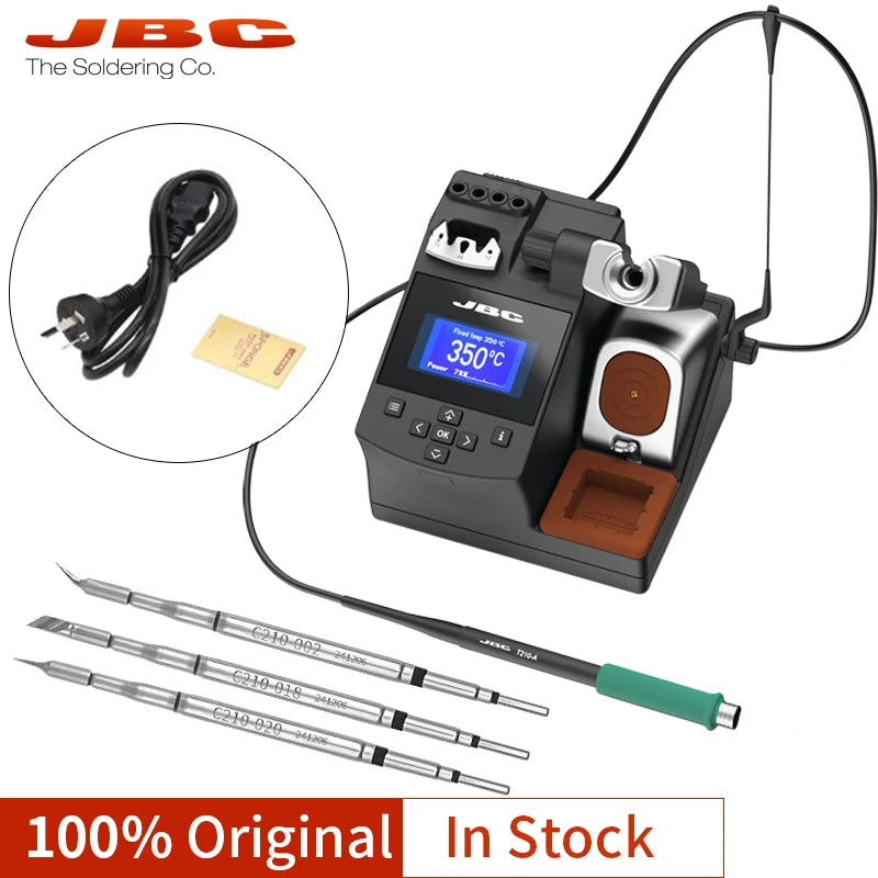 JBC Original Soldering Station CD-2SHQF Repair Mobile Phone C210 Soldering Iron Tip Intelligent Precision Station