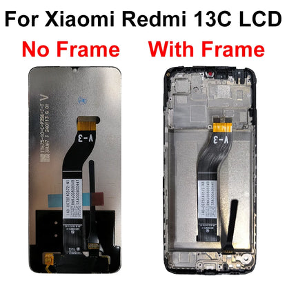 AAA+ IPS For Xiaomi Redmi 12C 22120RN86G 12 LCD 14R 14C Display Touch Screen Digitizer Replace For Redmi 13C LCD 13 Display