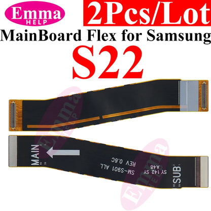 2 Flex de Placa Principal para Samsung Galaxy (Varias Series, Conexión LCD)