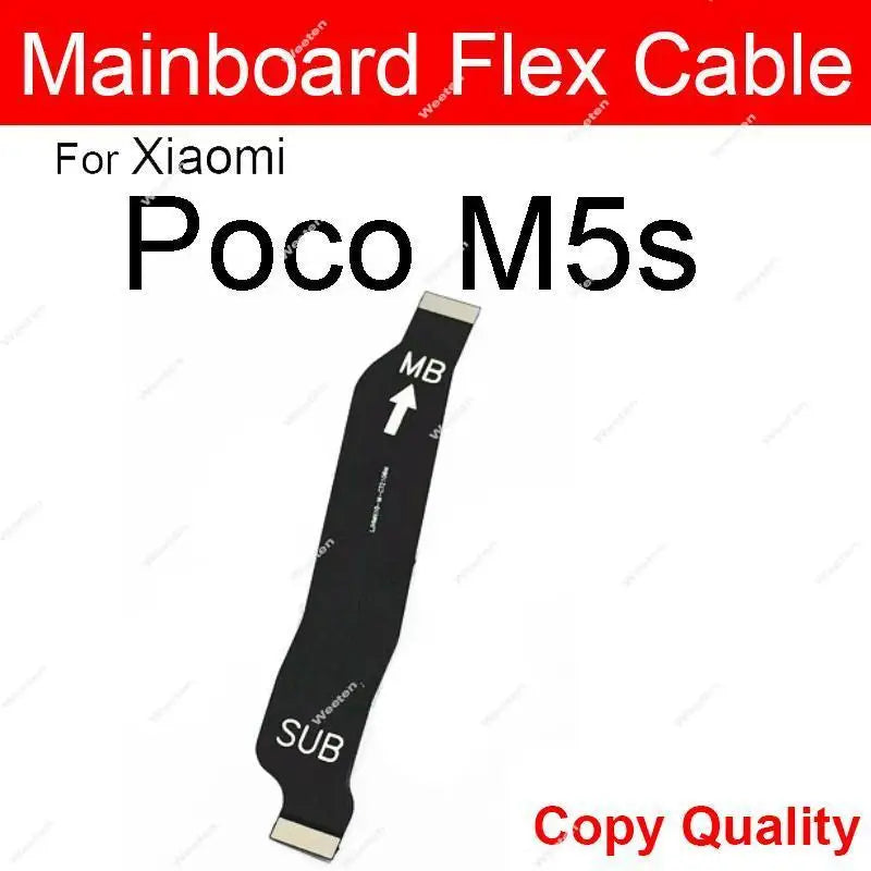 For Xiaomi Poco X4 Pro 5G Poco X4 F4 GT M4 Pro 4G 5G M5s X5 Pro Motherboard LCD Display Connector Flex Cable Replacement Parts