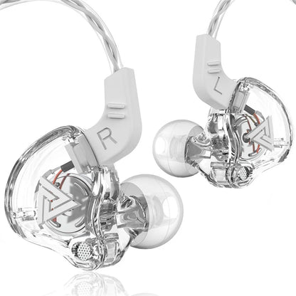 Auriculares con Cable QKZ AK6 (Driver Cobre HiFi, 3.5mm) Deportivos con Micrófono (Bajos Estéreo, In-Ear)