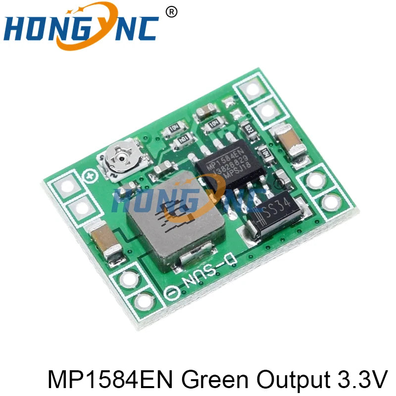 Módulo Fuente Alimentación Estabilizada Ajustable Boost/Buck DC-DC 2A/3A (LM2596S / MT3608 / MP1584EN)