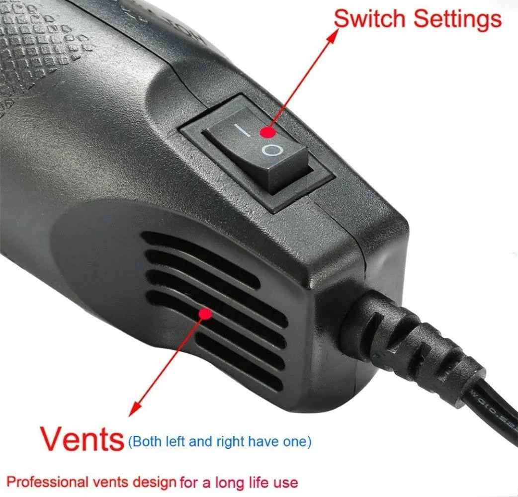 Kit Tubo Termoretráctil 2:1 Envoltura Cable Aislante Protección Conexión (127/530/580 Piezas) (Opción Pistola Aire Caliente)