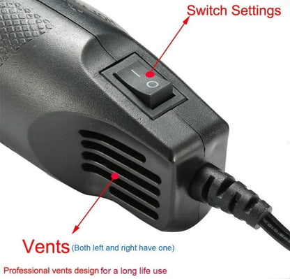 Kit Tubo Termoretráctil 2:1 Envoltura Cable Aislante Protección Conexión (127/530/580 Piezas) (Opción Pistola Aire Caliente)