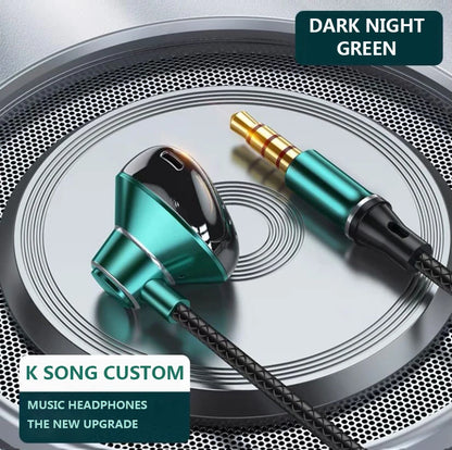 Audífonos Auriculares Tipo C con Cable (HiFi Bajos Estéreo, Control Volumen, Micrófono HD) para iPhone 15/Samsung Galaxy