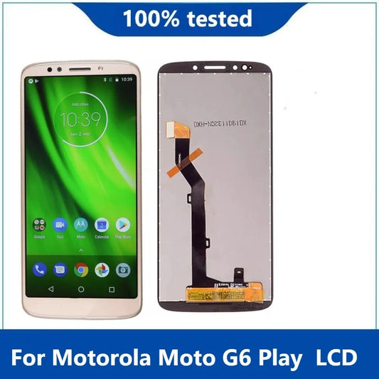IPS display For Motorola Moto G6 Play Display Touch digitizer assembly XT1922 XT1922-3 XT1922-4 XT1922-5  LCD with frame