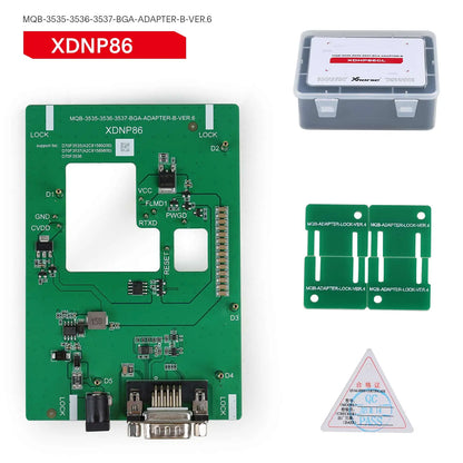 Set Adaptadores Xhorse MQB48 (Sin Desmontaje/Soldadura) para VVDI Prog / Key Tool Plus Pad (13 Pzs)