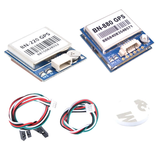 Módulo GNSS BN-220 / BN-880 (GPS/GLONASS, TTL) con Antena y Flash Integrado
